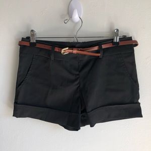 Suzy Shier Belted Shorts
